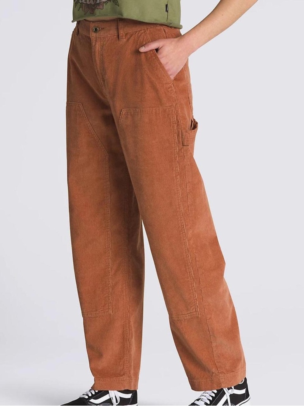 Vans Women's High Road
Groundwork Cord Pant Mocha
Bisque Size 25